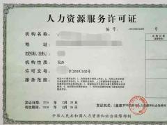 廣州人力資源許可證書申請(qǐng)表是怎么樣的？